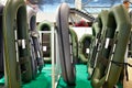 Rubber inflatable boats for fishing in sport store