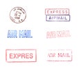 Rubber Mail Stamps