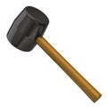 Rubber Mallet Royalty Free Stock Photo