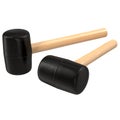Rubber mallet isolated over a white 3D Illustration Royalty Free Stock Photo