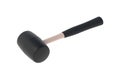 Rubber mallet isolated on white background Royalty Free Stock Photo