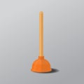 Rubber plunger. Royalty Free Stock Photo