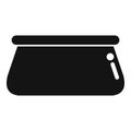 Rubber pool icon simple vector. Water cleaning