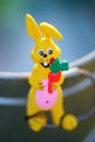 Rubber rabbit toy Royalty Free Stock Photo