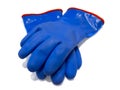 Rubber safety gloves