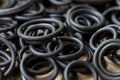 Rubber sealing o-rings for sealing various parts