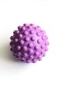 Rubber sensory ball of bright color Royalty Free Stock Photo