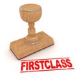 Rubber stamp - firstclass