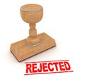 Rubber stamp - rejected