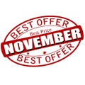 Best offer December Royalty Free Stock Photo