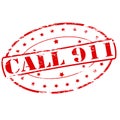 Call nine one one Royalty Free Stock Photo