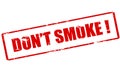 Don t smoke Royalty Free Stock Photo