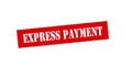 Express payment Royalty Free Stock Photo