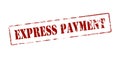 Express payment Royalty Free Stock Photo