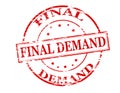 Final demand Royalty Free Stock Photo