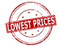 Lowest prices Royalty Free Stock Photo