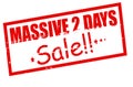 Massive two days sale