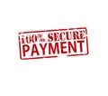 One hundred percent secure payment