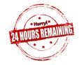 Twenty four hours remaining