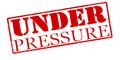 Under pressure Royalty Free Stock Photo