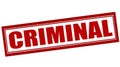 Criminal Royalty Free Stock Photo