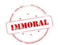 Immoral Royalty Free Stock Photo