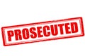 Prosecuted Royalty Free Stock Photo