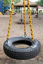 Rubber Tire Swing Royalty Free Stock Photo