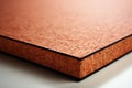 Rubberized Cork Sheet on white background