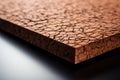 Rubberized Cork Sheet on white background