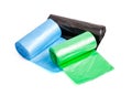 Rubbish bags roll Royalty Free Stock Photo