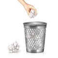 Rubbish Bin Illustration