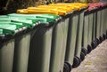 Rubbish Bins Royalty Free Stock Photo