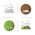 Rubbish dump icon