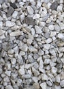 Rubble or gravel background, construction material. Gravel pebbles stone texture seamless texture Royalty Free Stock Photo