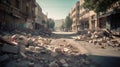 Rubble and Remnants, Exploring the Chaos Left Behind by the Earthquake, Generative AI