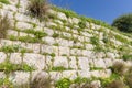 Rubble wall in Chadwick Lakes - Malta