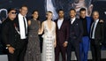 Ruben Fleischer, Riz Ahmed, Jenny Slate, Tom Hardy and Michelle Williams Royalty Free Stock Photo