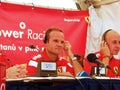Rubens Barrichello, press conference 2004
