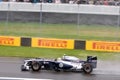 Rubens Barrichello racing at Montreal Grand prix Royalty Free Stock Photo