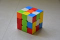 Rubics cube hard to solve Royalty Free Stock Photo