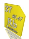 Rubidium Royalty Free Stock Photo