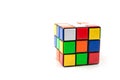 Rubik Cube isolated on white background Royalty Free Stock Photo