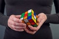 Rubik's Cube Royalty Free Stock Photo