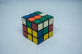 Rubik`s cube that is a toy for leisure or competition