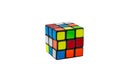 Rubik`s Cube - white isolation