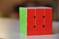 Rubik`s cube 3x3 beautiful background