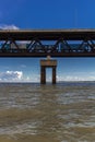 View of the Rollemberg-Vuolo railroad Bridge,