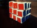 Rubix Cube Solved Close-up image