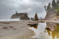 Ruby Beach, Olympic National Park in the U.S. state of Washington Royalty Free Stock Photo